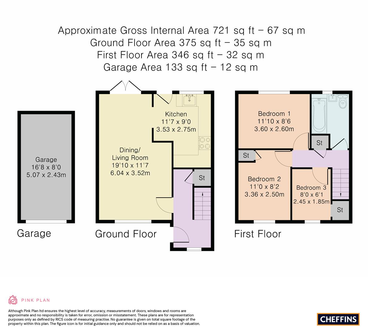 3 Bedroom for sale in Bar Hill Cheffins Cambridge Sales